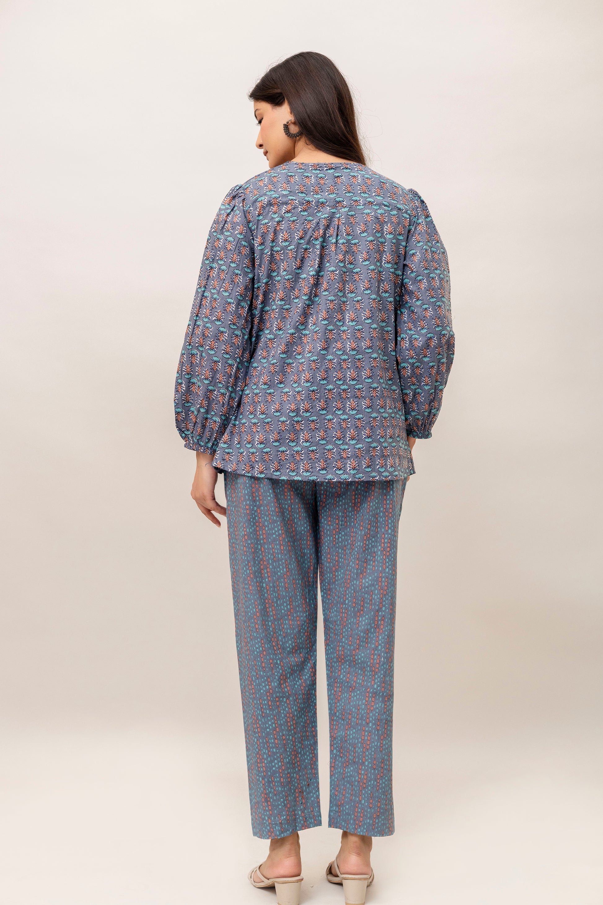 Women’s Cotton Printed Co-ord Set