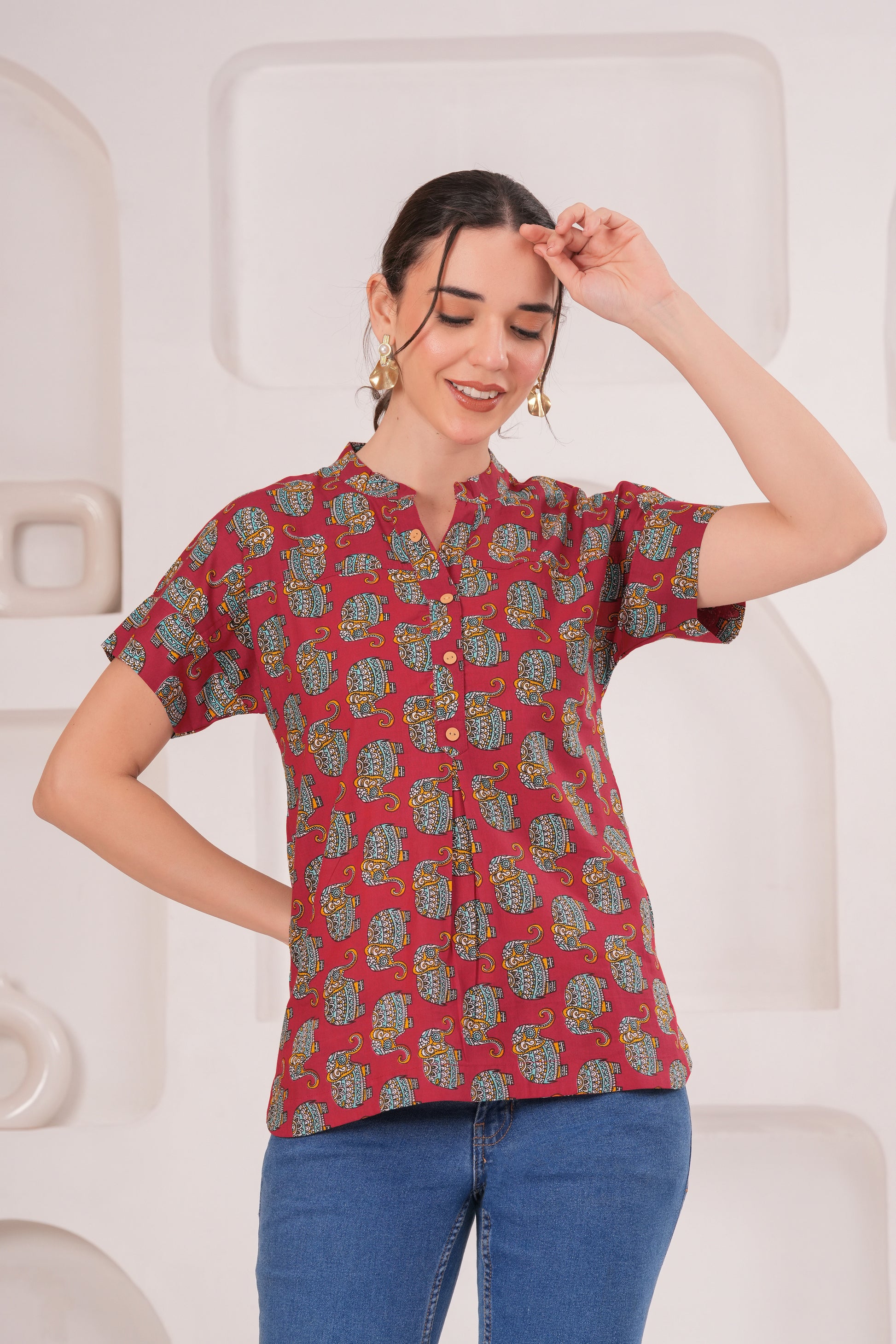 Summer cotton kurti