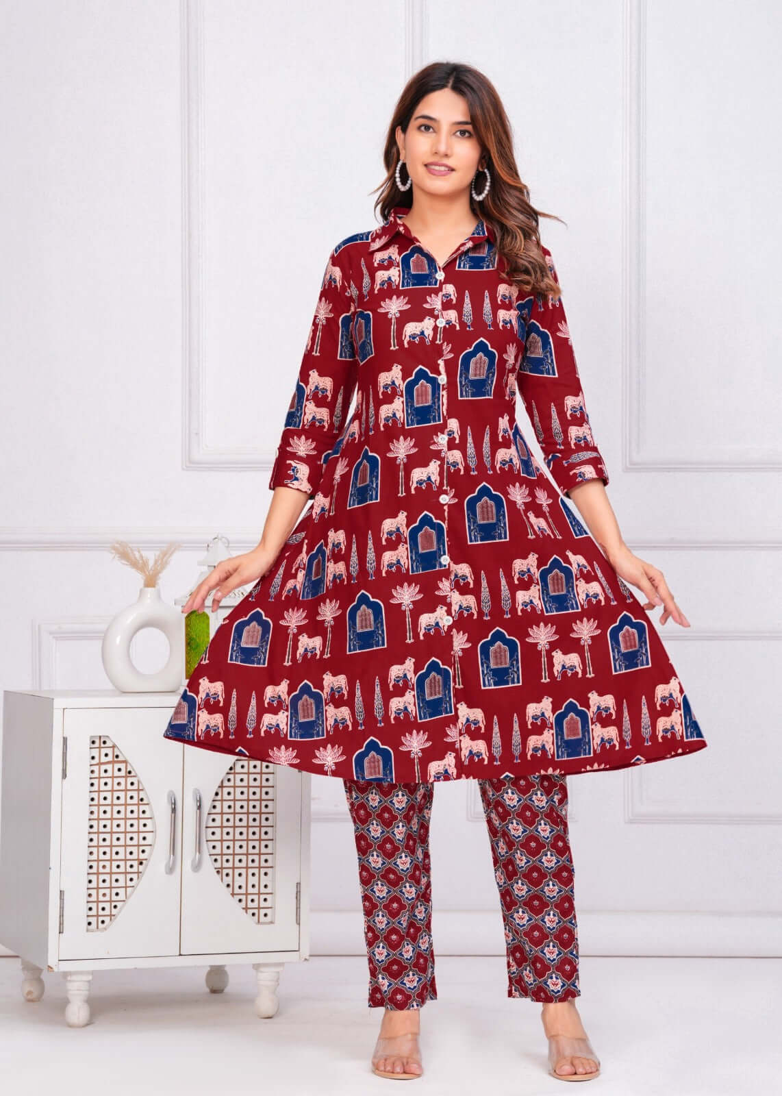 Cotton Kurti Set