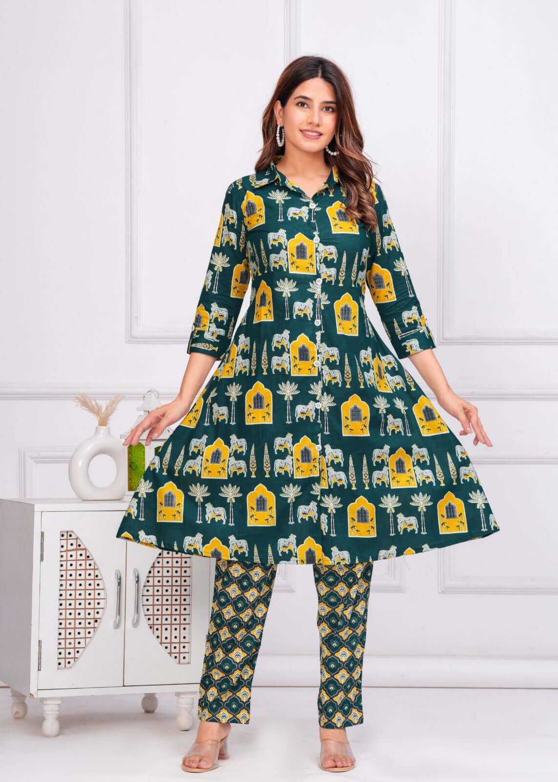 Cotton Kurti Set