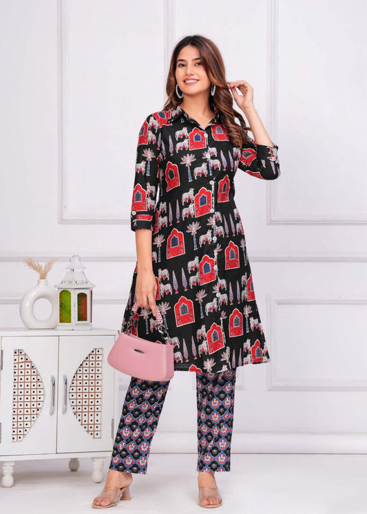 Cotton Kurti Set