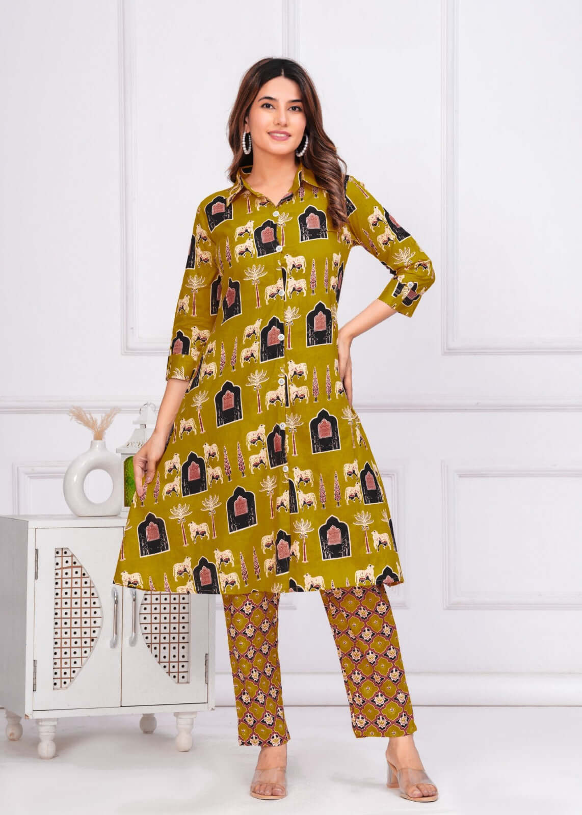 Cotton Kurti Set