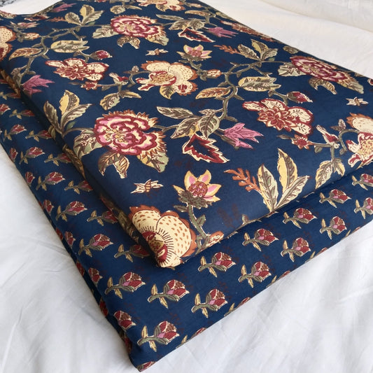 Taj Cotton Top And Bottom With Mulmul Cotton Dupatta (2.50 Meter).